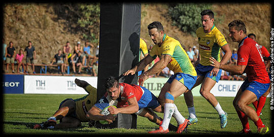 Chile v Brazil ARC2016